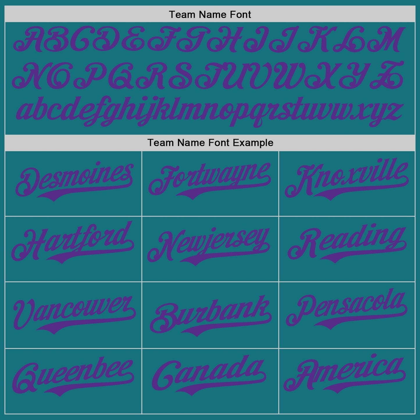 Custom Teal Purple Authentic Baseball Jersey baseball jersey product view 4