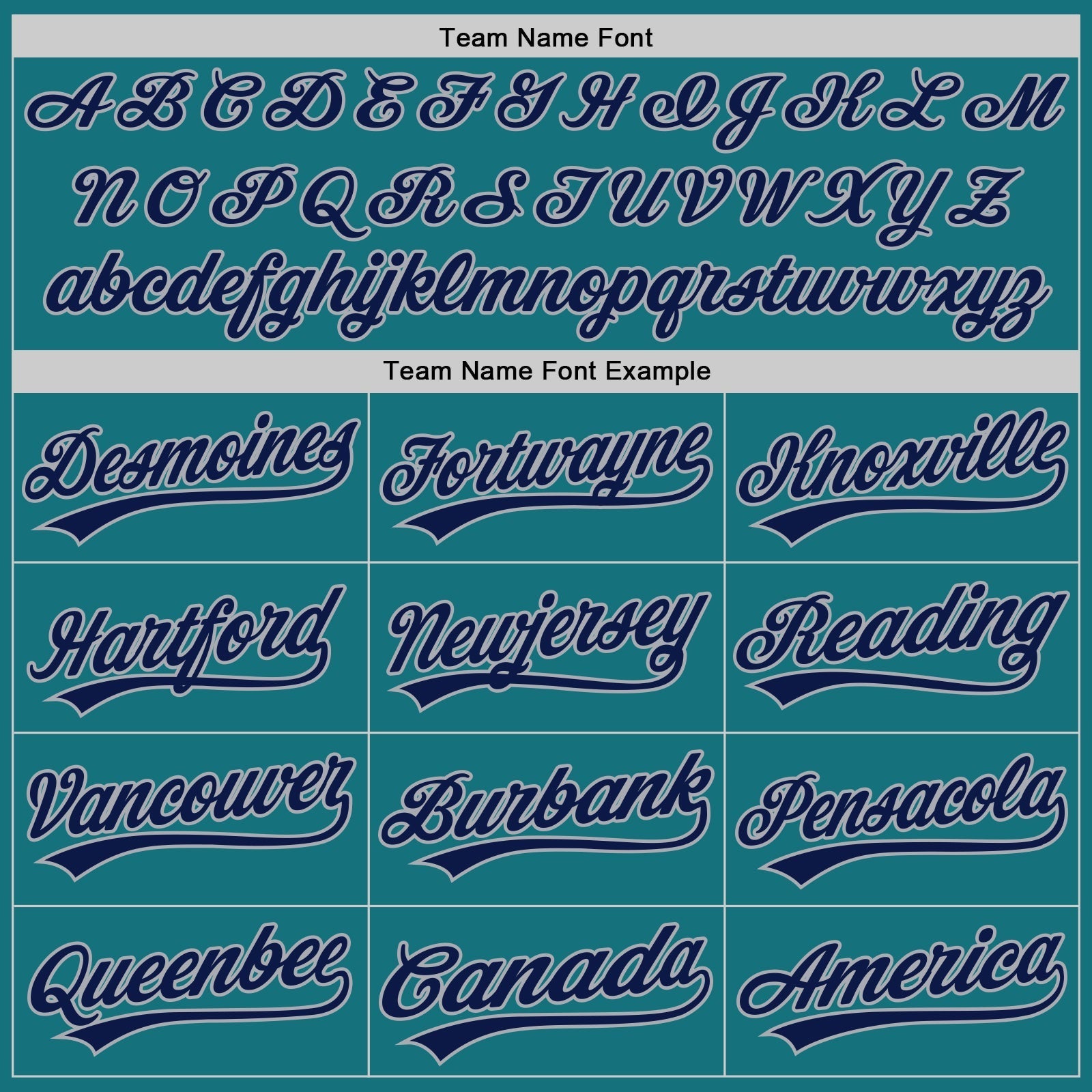 Custom Teal Navy-Gray Authentic Baseball Jersey baseball jersey product view 4