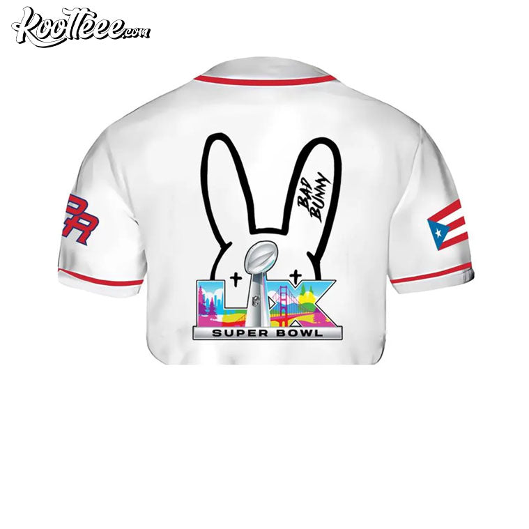 Team Benito Bad Bunny Bowl Puerto Rico Baseball Jersey baseball jersey product view 3