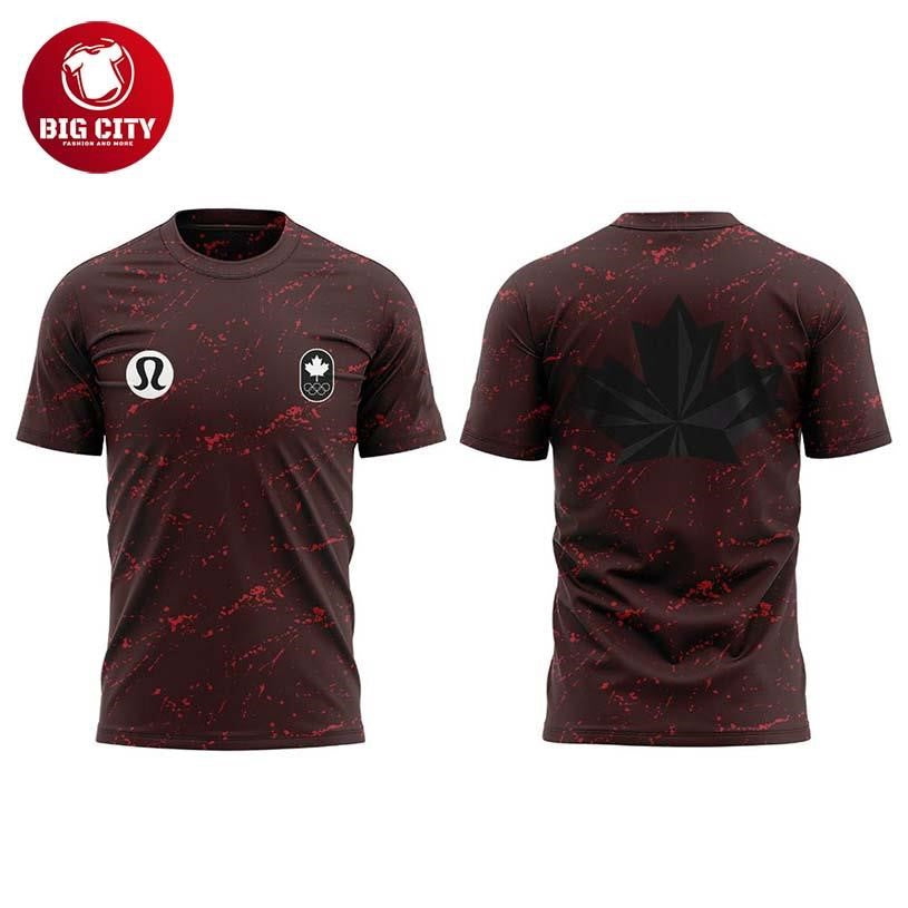 Team Canada Milano Cortina 2026 Hockey Winter Two Sided Shirt Unisex T-shirt, Sweatshirt, Hoodie, Long Sleeve Tee - T-Shirt, Sweatshirt, Hoodie