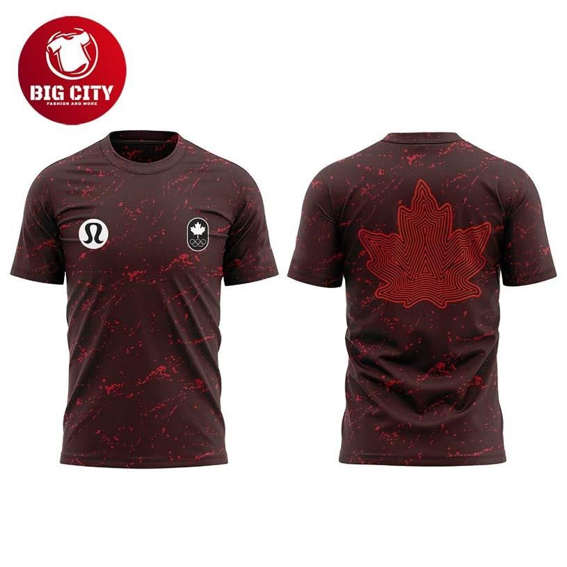 Team Canadas Milano Cortina 2026 Two Sided Shirt Unisex T-shirt, Sweatshirt, Hoodie, Long Sleeve Tee - T-Shirt, Sweatshirt, Hoodie