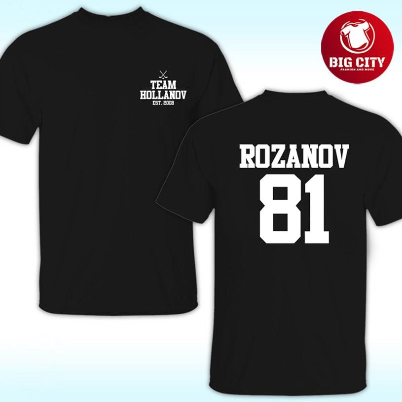 Team Hollanov Rozanov LGBT Hockey Romance Two Sided Shirt Unisex T-shirt, Sweatshirt, Hoodie, Long Sleeve Tee - T-Shirt, Sweatshirt, Hoodie