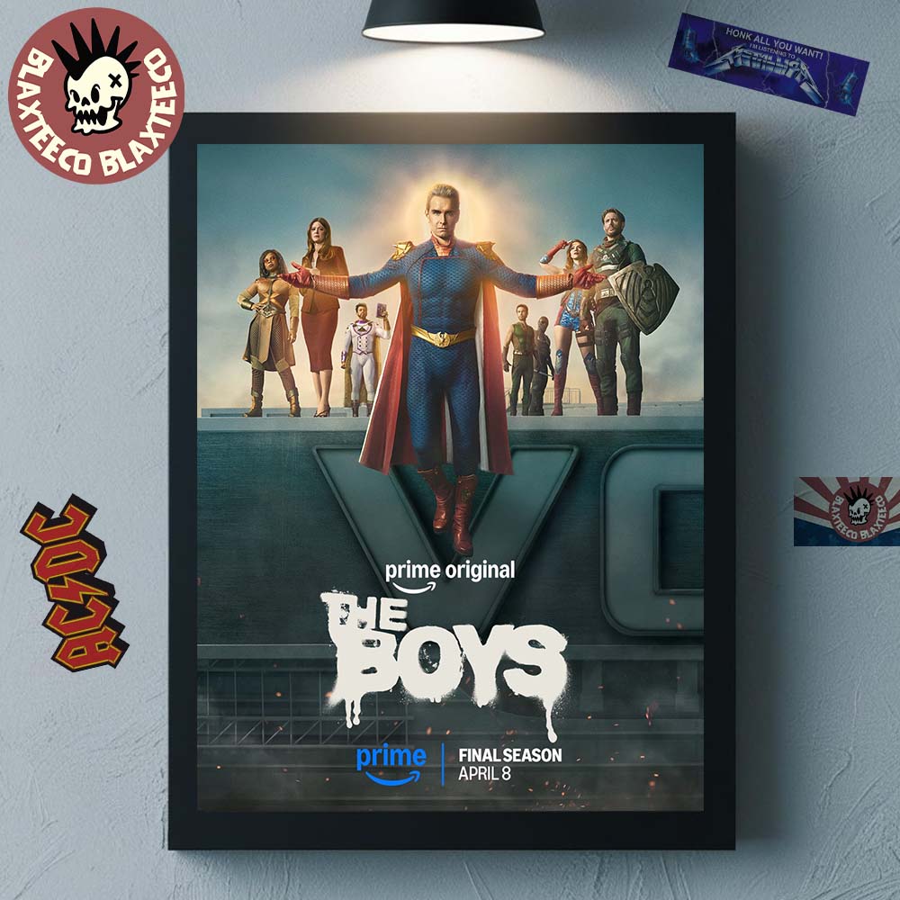 Team Homelander The Boys Season 5 Home Decor Poster Canvas Unisex T-shirt, Sweatshirt, Hoodie, Long Sleeve Tee - T-Shirt, Sweatshirt, Hoodie