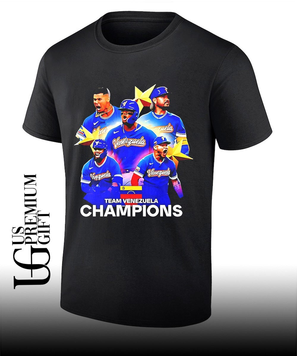 Team Venezuela baseball 2026 WBC Champions graphic shirt Unisex T-shirt, Sweatshirt, Hoodie, Long Sleeve Tee - T-Shirt, Sweatshirt, Hoodie