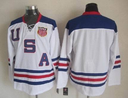 Team USA 1980 Style 6 Hockey Jersey hockey jersey product view 1