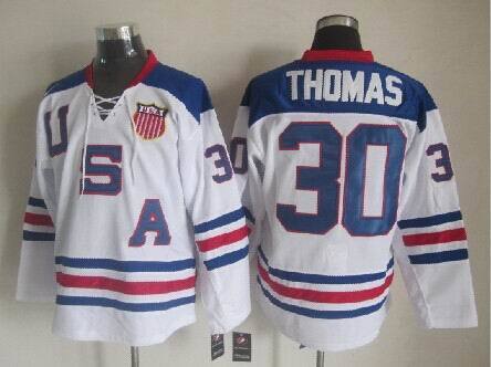 Team USA 1980 Style 9 Hockey Jersey hockey jersey product view 1