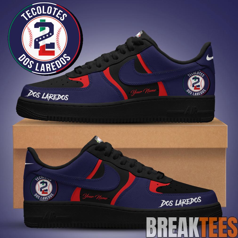 Tecolotes de los Dos Laredos Custom Air Force 1 Shoes Unisex T-shirt, Sweatshirt, Hoodie, Long Sleeve Tee - T-Shirt, Sweatshirt, Hoodie