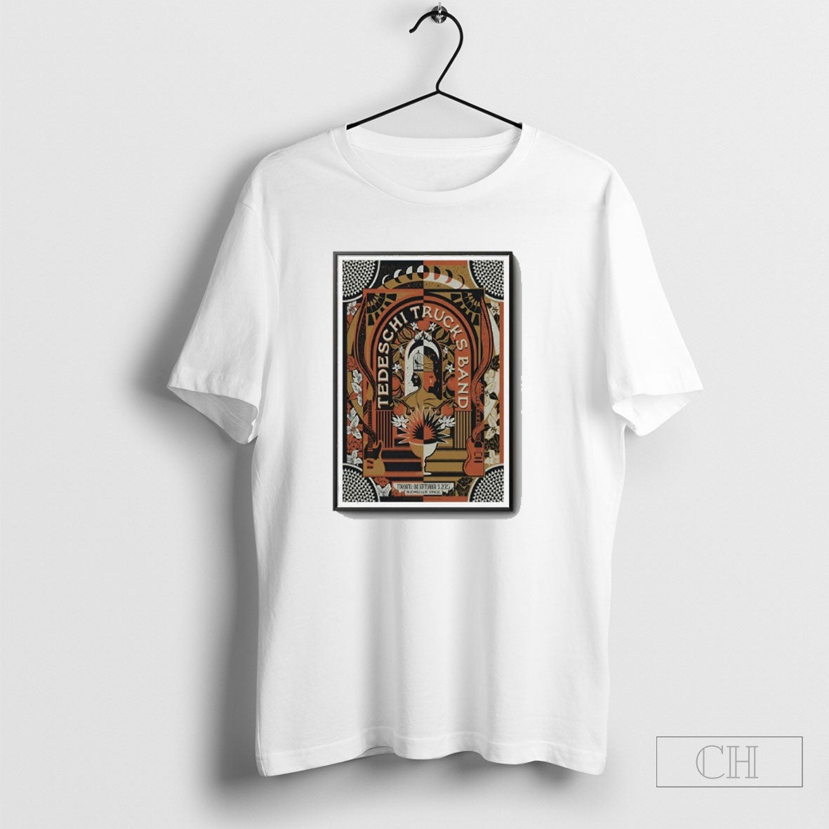 Tedeschi Trucks Band At Budweiser Stage On Sept 3 2025 Poster Shirt Tee Unisex T-shirt, Sweatshirt, Hoodie, Long Sleeve Tee - T-Shirt, Sweatshirt, Hoodie