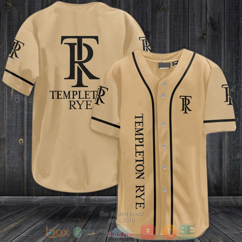 Templeton Rye khaki Baseball shirt baseball jersey product view 1