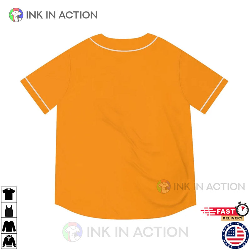Tennessee Collegiate Baseball Jersey, Tennessee Baseball Jersey baseball jersey product view 1