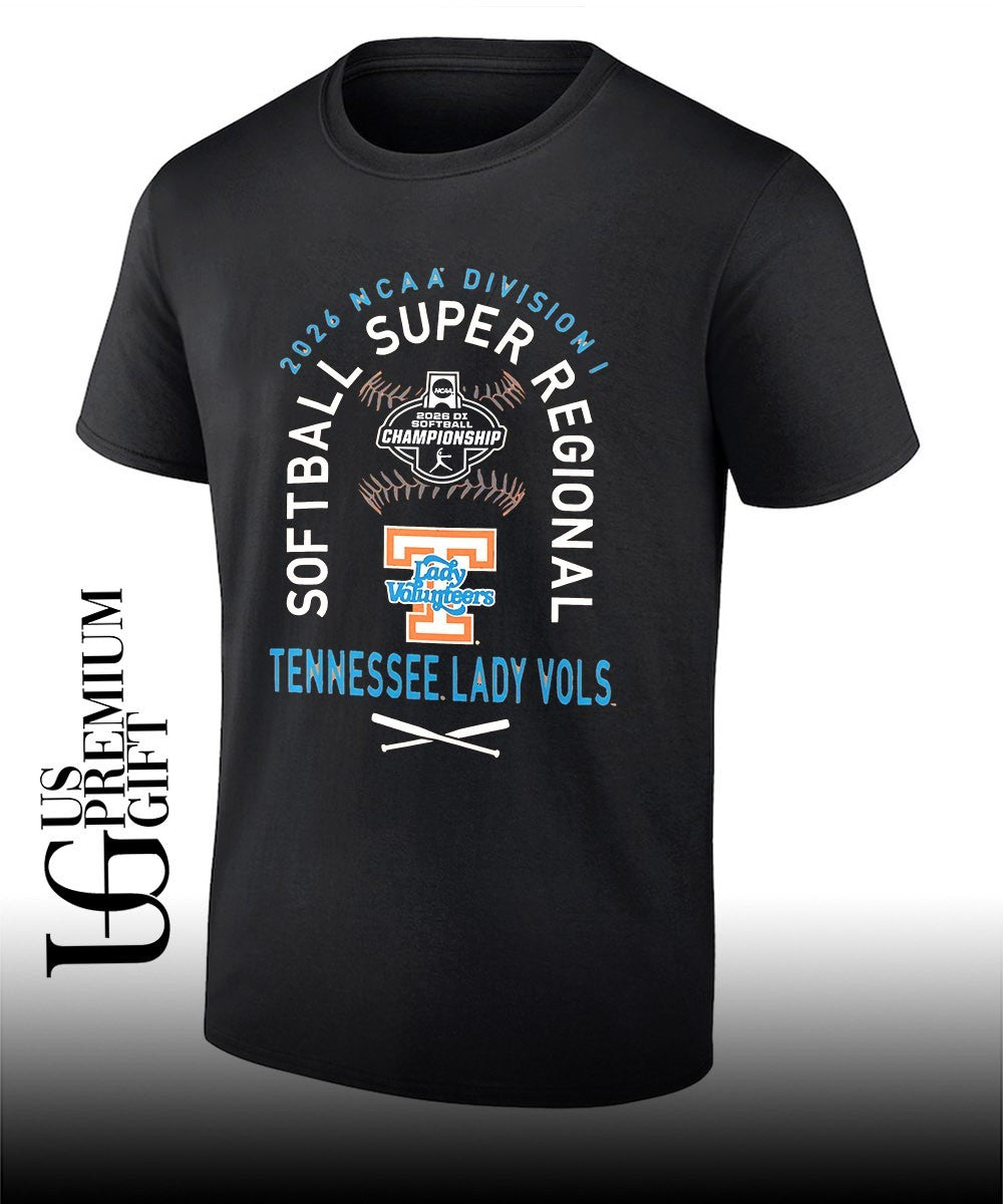 Tennessee Lady Volunteers NCAA Division I NCAA Softball Super Regional 2026 shirt Unisex T-shirt, Sweatshirt, Hoodie, Long Sleeve Tee - T-Shirt, Sweatshirt, Hoodie