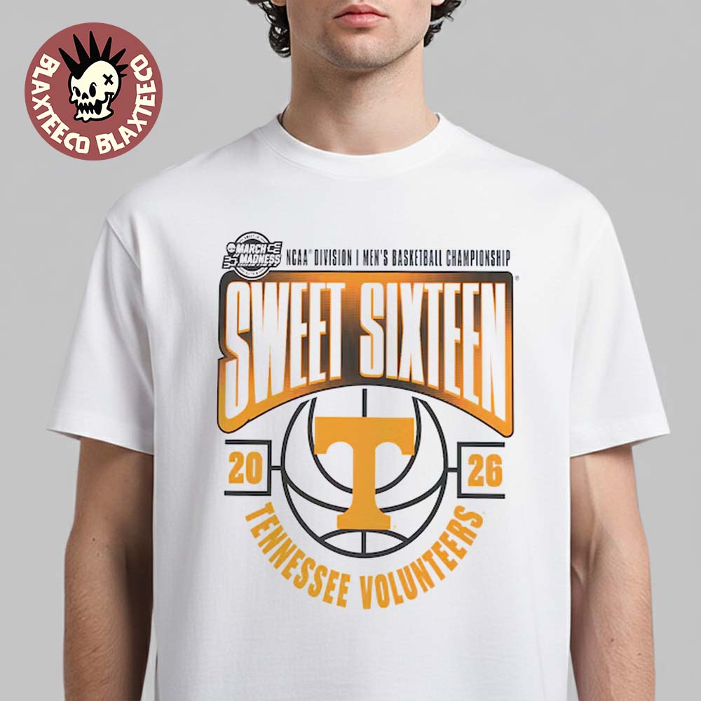 Tennessee Volunteers Mens Basketball 2026 NCAA March Madness Sweet 16 T-Shirt Unisex T-shirt, Sweatshirt, Hoodie, Long Sleeve Tee - T-Shirt, Sweatshirt, Hoodie