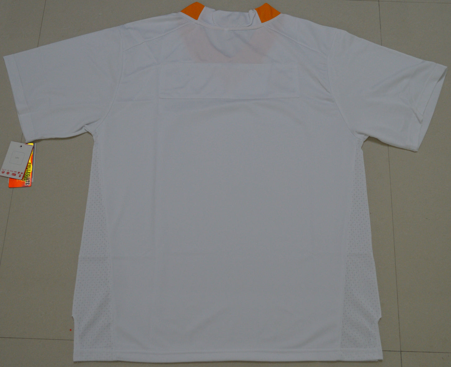 Tennessee Blank White Back College Football Jersey football jersey product view 1