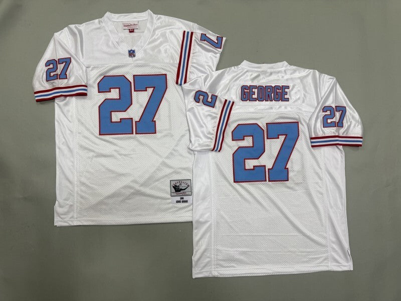 Tennessee Oilers #27 George Oilers Style 1 Hockey Jersey hockey jersey product view 1