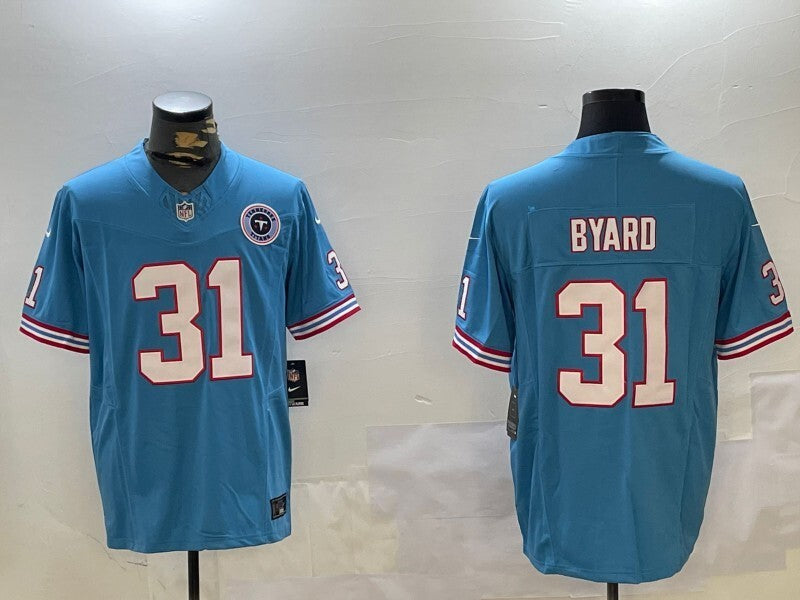 Tennessee Titans #31 Kevin Byard Style 2 Football Jersey football jersey product view 1