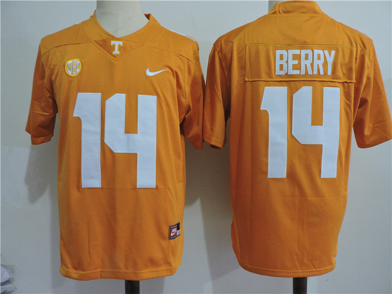 Tennessee Volunteers College #14 Eric Berry Tennessee Style 2 College Football Jersey football jersey product view 1