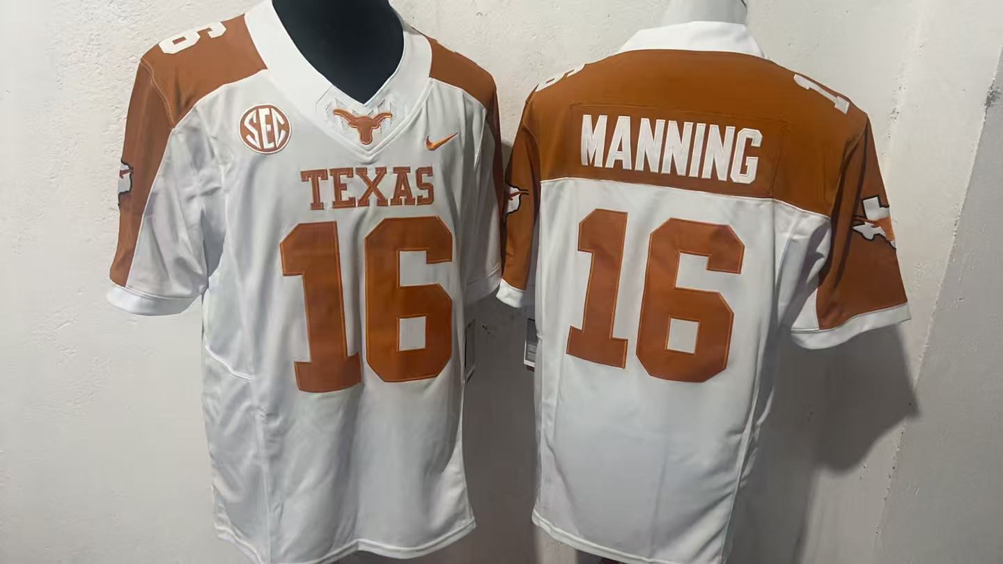Tennessee Volunteers #16 Peyton Manning College Football Jersey football jersey product view 1