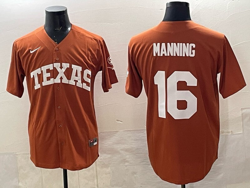 Tennessee Volunteers #16 Peyton Manning ncaa Collaboration Style 1 College Football Jersey football jersey product view 1