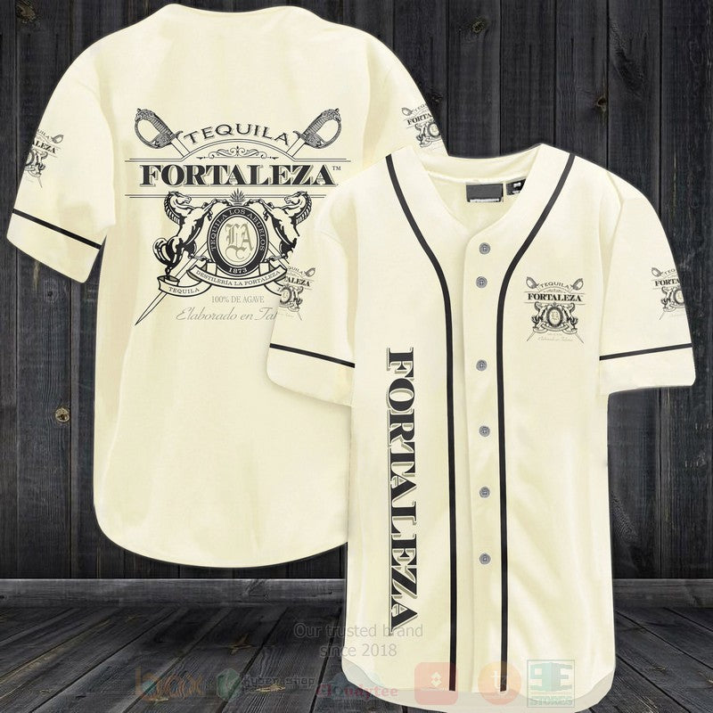 FASHION Tequila Fortaleza Baseball Jerseys Botton Shirt baseball jersey product view 1