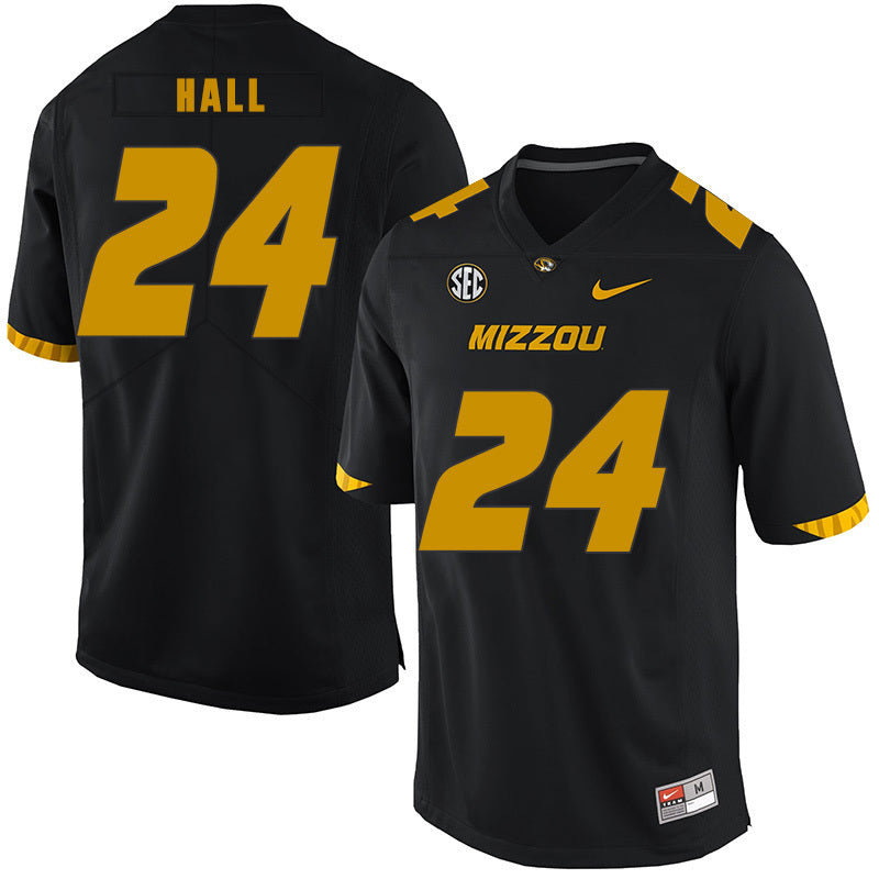 Terez Hall 24 Black College Football Jersey football jersey product view 1