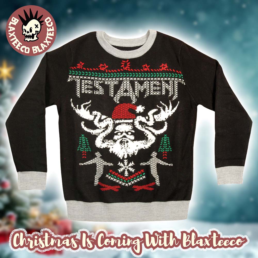 Testament Knitted Holiday Ugly Christmas Sweater Unisex T-shirt, Sweatshirt, Hoodie, Long Sleeve Tee - T-Shirt, Sweatshirt, Hoodie