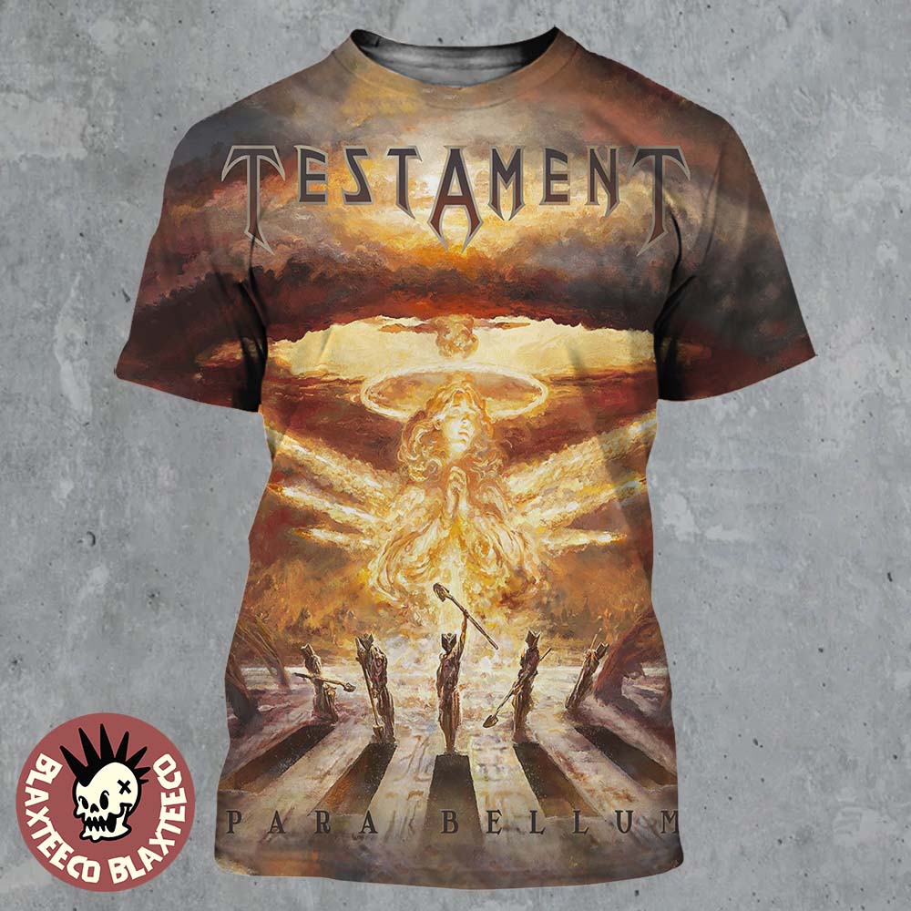 Testament Para Bellum Album Cover Art All Over Print Shirt Unisex T-shirt, Sweatshirt, Hoodie, Long Sleeve Tee - T-Shirt, Sweatshirt, Hoodie