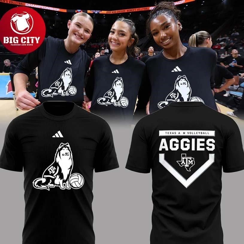 Texas A&amp;M Aggies Volleyball Edition Two Sided Shirt Unisex T-shirt, Sweatshirt, Hoodie, Long Sleeve Tee - T-Shirt, Sweatshirt, Hoodie
