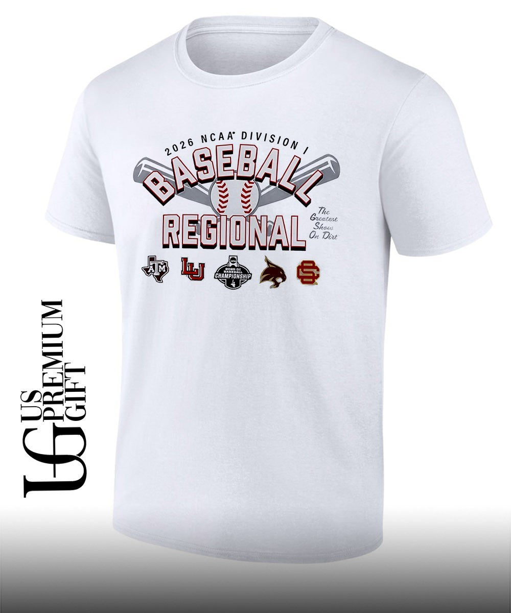 Texas A&M and Lamar Cardinals and Texas State Bobcats and USC 2026 NCAA Division I Baseball Regional Championship shirt - T-Shirt, Sweatshirt, Hoodie
