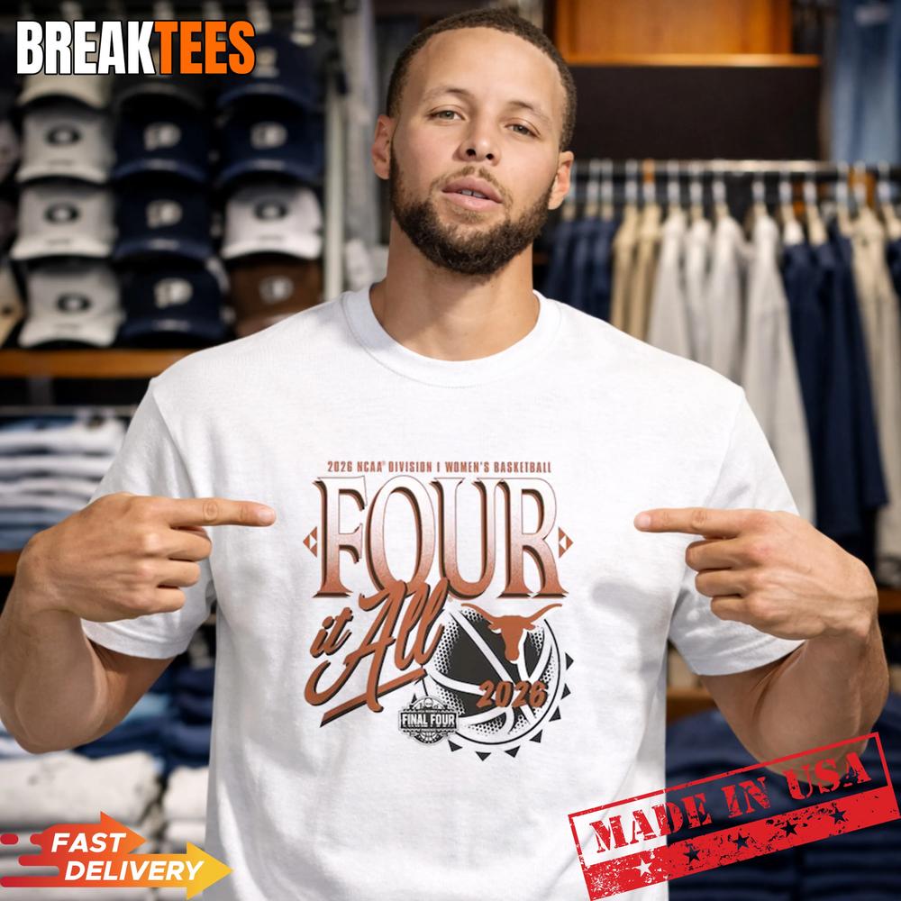Texas Longhorns 2026 NCAA Womens Basketball March Madness Final Four T-Shirt Unisex T-shirt, Sweatshirt, Hoodie, Long Sleeve Tee - T-Shirt, Sweatshirt, Hoodie