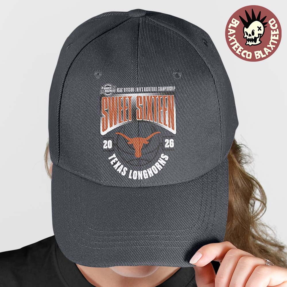Texas Longhorns Mens Basketball 2026 NCAA March Madness Sweet 16 Cap Hat Snapback Unisex T-shirt, Sweatshirt, Hoodie, Long Sleeve Tee - T-Shirt, Sweatshirt, Hoodie