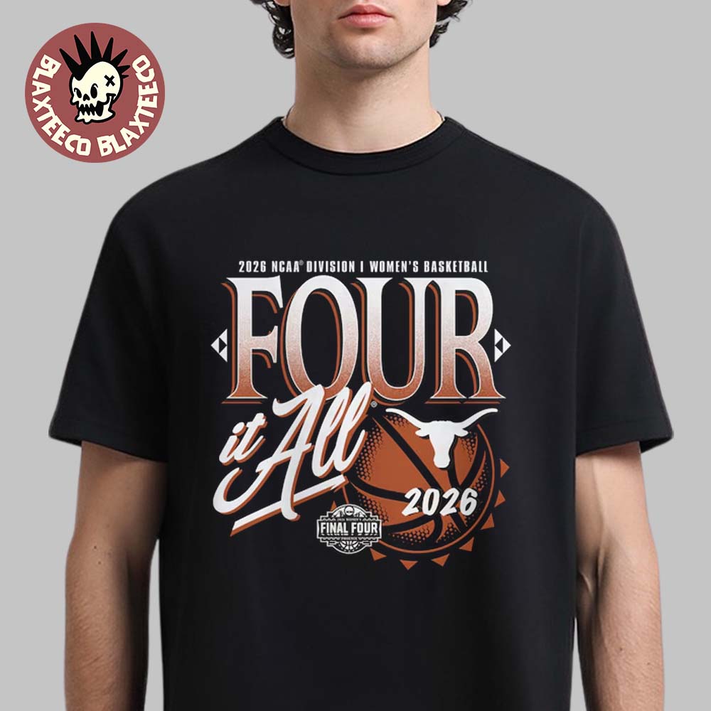 Texas Longhorns Womens Basketball 2026 NCAA Final Four Zone Move Four It All T-Shirt Unisex T-shirt, Sweatshirt, Hoodie, Long Sleeve Tee - T-Shirt, Sweatshirt, Hoodie