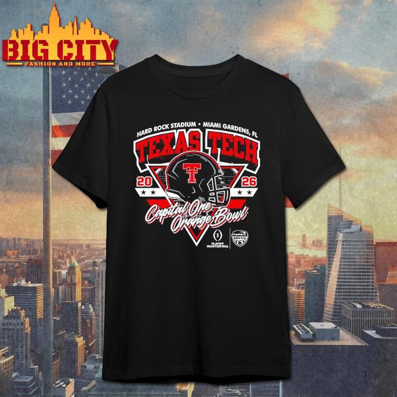 Texas Tech 2025 CFP Orange Bowl Alternate shirt Unisex T-shirt, Sweatshirt, Hoodie, Long Sleeve Tee - T-Shirt, Sweatshirt, Hoodie