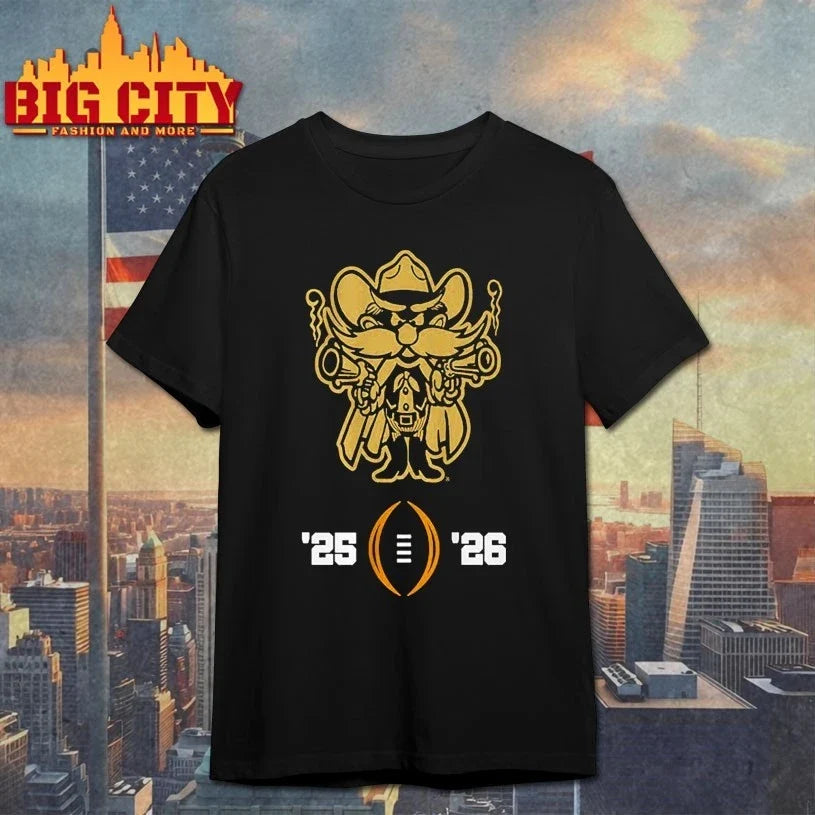 Texas Tech Football macos 2025-26 College Football Playoff shirt Unisex T-shirt, Sweatshirt, Hoodie, Long Sleeve Tee - T-Shirt, Sweatshirt, Hoodie