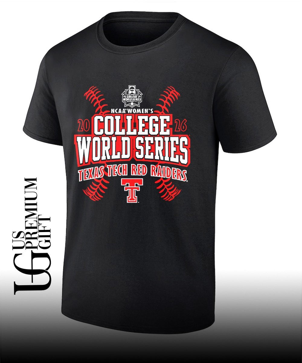 Texas Tech Red Raiders 2026 Womens College World Series Bound shirt Unisex T-shirt, Sweatshirt, Hoodie, Long Sleeve Tee - T-Shirt, Sweatshirt, Hoodie