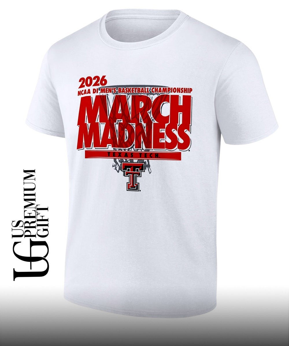 Texas Tech Red Raiders March Madness NCAA D1 Mens basketball Championship 2026 shirt Unisex T-shirt, Sweatshirt, Hoodie, Long Sleeve Tee - T-Shirt, Sweatshirt, Hoodie