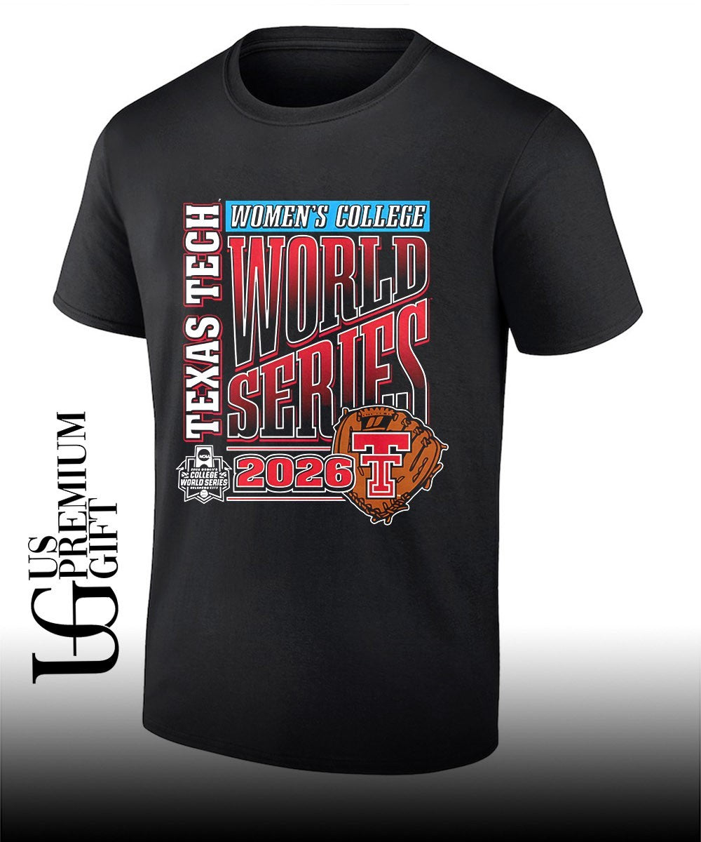 Texas Tech Red Raiders Softball NCAA Womens College World Series 2026 graphic shirt Unisex T-shirt, Sweatshirt, Hoodie, Long Sleeve Tee - T-Shirt, Sweatshirt, Hoodie