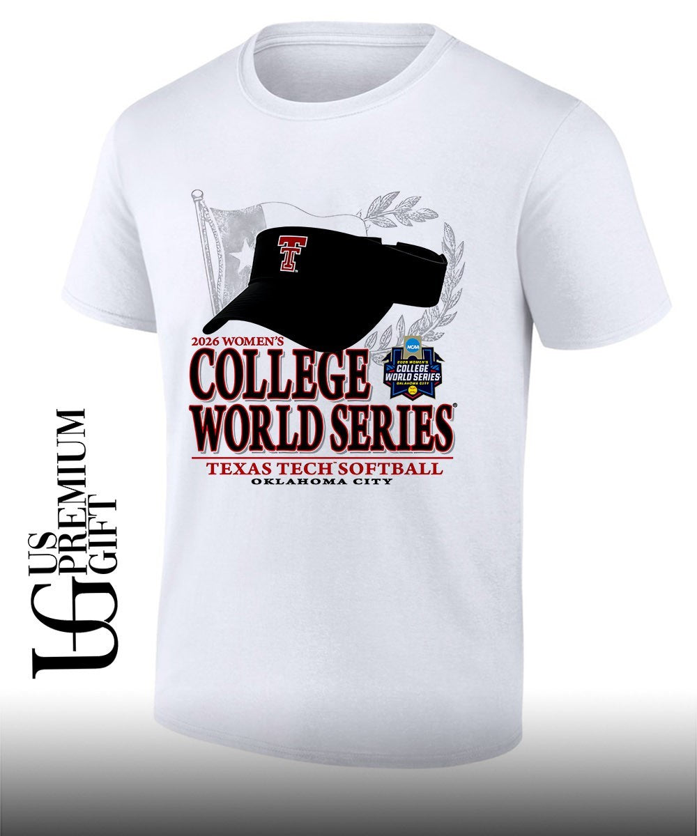 Texas Tech Red Raiders Softball NCAA Womens College World Series rally caps 2026 shirt Unisex T-shirt, Sweatshirt, Hoodie, Long Sleeve Tee - T-Shirt, Sweatshirt, Hoodie