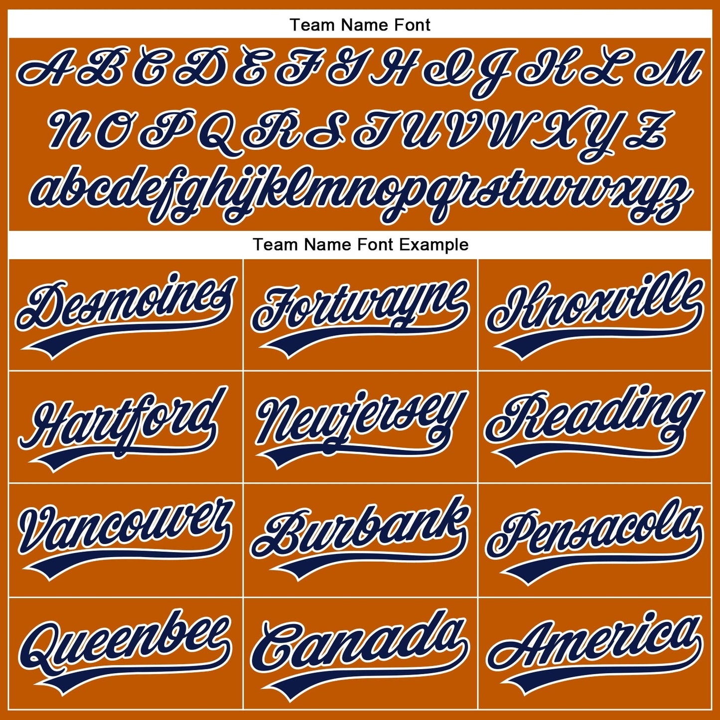 Custom Texas Orange Navy-White Authentic Baseball Jersey baseball jersey product view 4