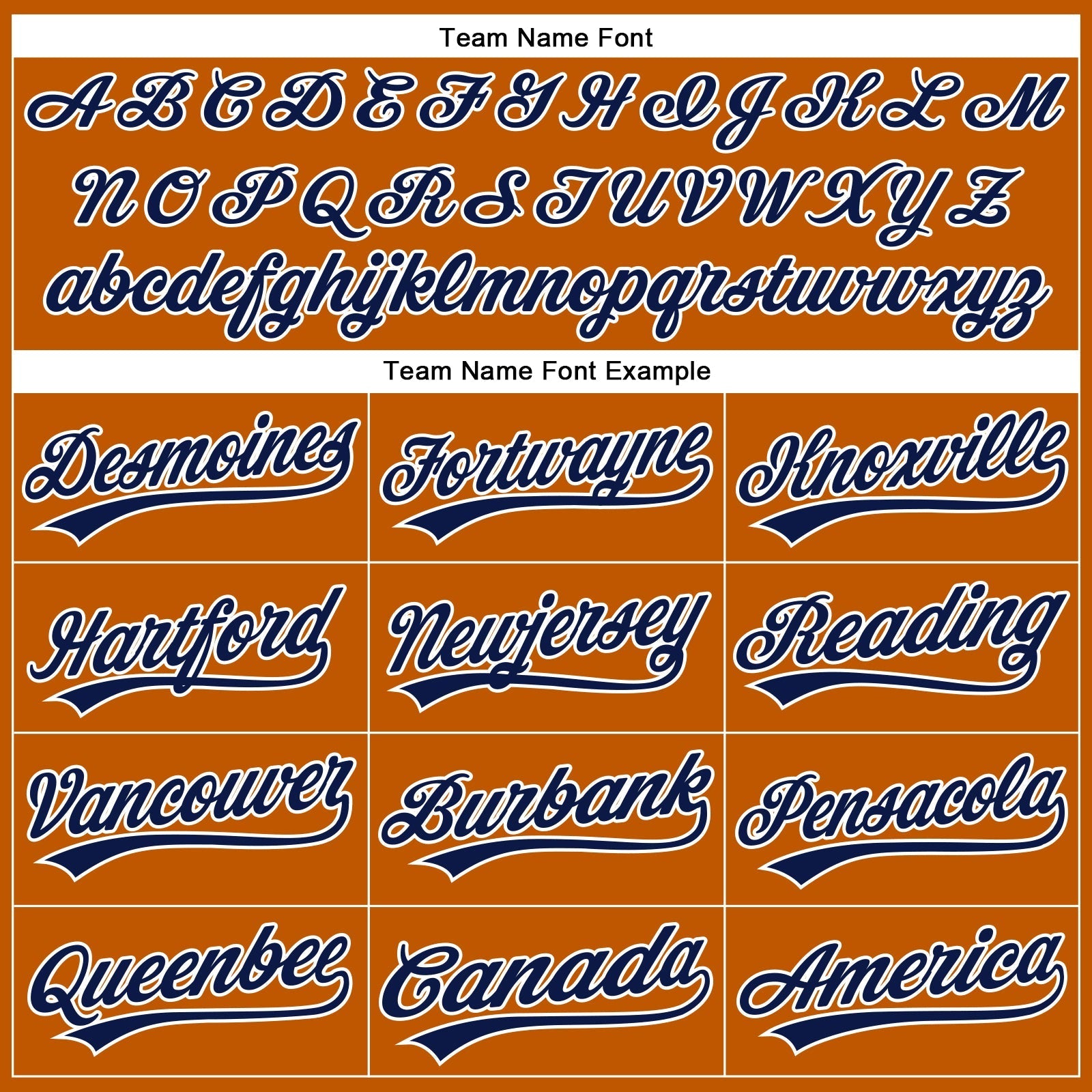 Custom Texas Orange Navy-White Authentic Baseball Jersey baseball jersey product view 4