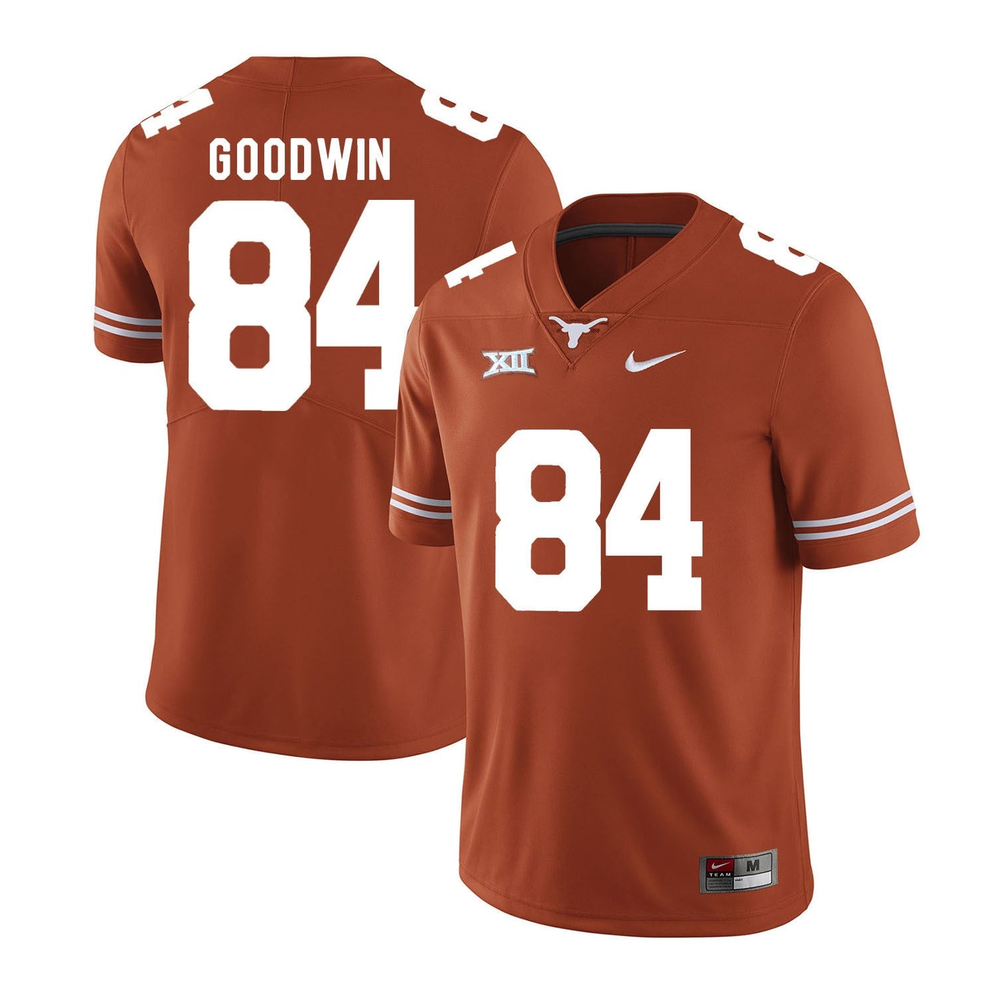 Texas Longhorns Marquise Goodwin 84 Orange College Football Jersey football jersey product view 1