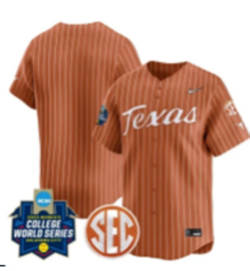 Texas Longhorns ncaa Collaboration Style 10 College Football Jersey football jersey product view 1