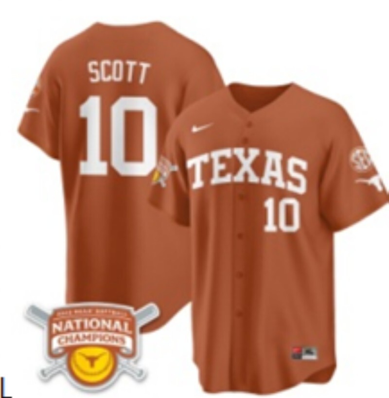 Texas Longhorns ncaa Collaboration Style 12 College Football Jersey football jersey product view 1