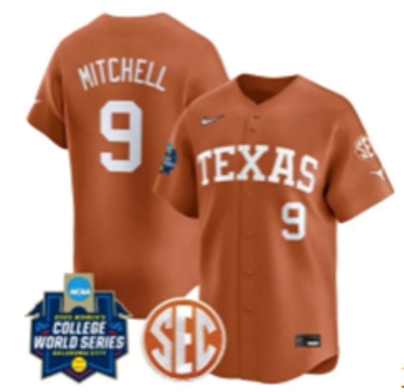 Texas Longhorns ncaa Collaboration Style 4 College Football Jersey football jersey product view 1