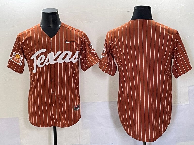 Texas Longhorns ncaa Collaboration Style 6 College Football Jersey football jersey product view 1