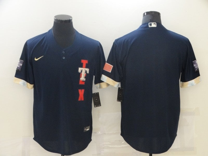 Texas Rangers All-Star Fan 183 Baseball Jersey baseball jersey product view 1