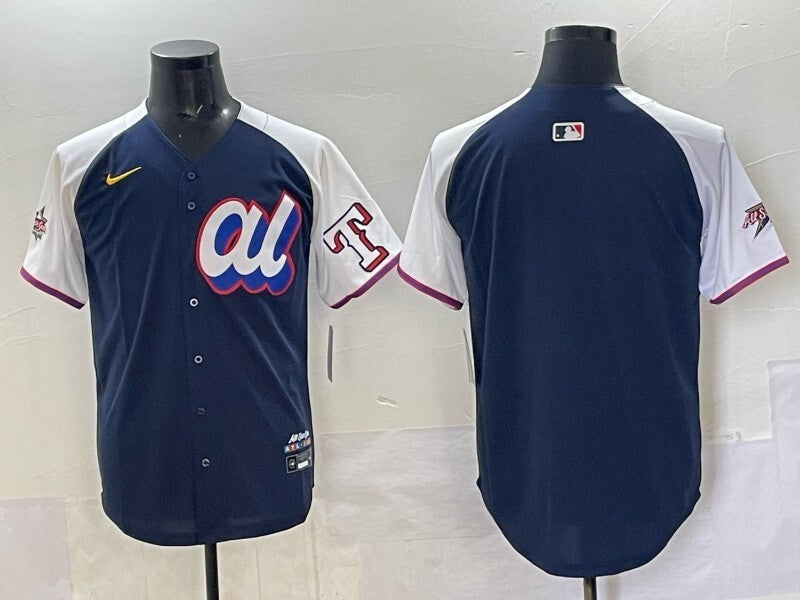 Texas Rangers Rangers 25 All-Star Style 4 Baseball Jersey baseball jersey product view 1