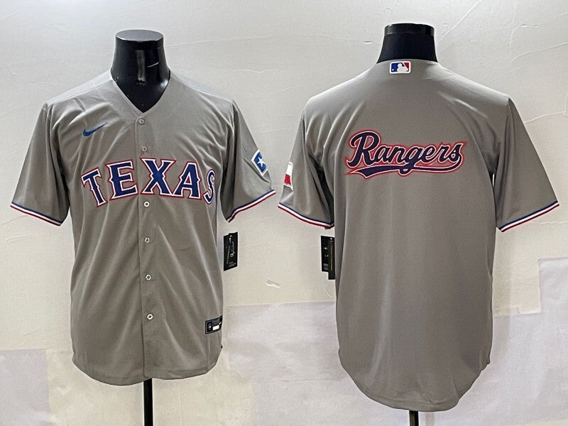 Texas Rangers Rangers Adult Style 10 Baseball Jersey baseball jersey product view 1