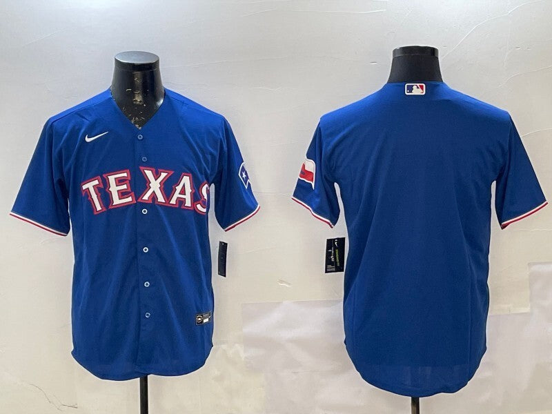 Texas Rangers Rangers Fan Edition Baseball Jersey baseball jersey product view 1