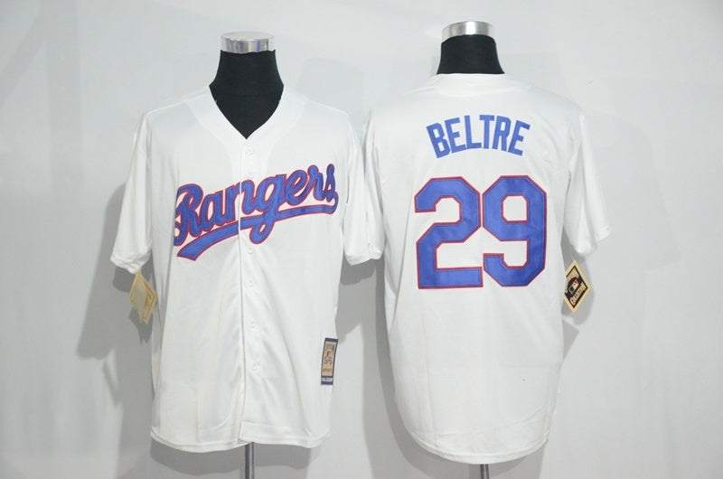 Texas Rangers #29 Baseball Jersey baseball jersey product view 1