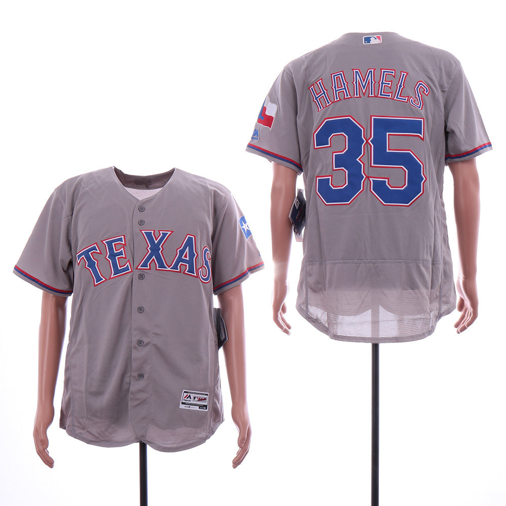 Texas Rangers #35 Style 2 Baseball Jersey baseball jersey product view 1